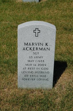 Marvin K Ackerman 