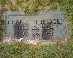 Charlie H Bridges 