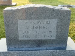 Alma <I>Bynum</I> Alldredge 