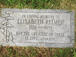 Elisabeth <I>Toews</I> Reimer 