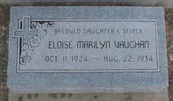 Eloise Marilyn Vaughan 