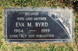 Eva Mae “Pudd” <I>Evans</I> Byrd 