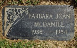 Barbara Joan McDaniel 