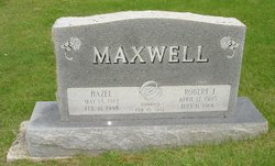Hazel Maybelle <I>Davenport</I> Maxwell 