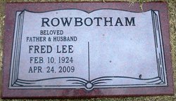 Fred Lee Rowbotham 
