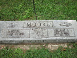 Martha Elizabeth <I>Morris</I> Moore 