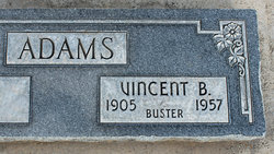 Vincent DeMaine “Buster” Adams 