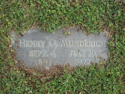 Henry George Munderich 