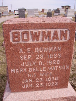 Almer Ellsworth Bowman 