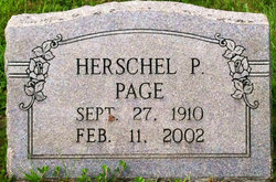 Herschel Paul “Shorty” Page 