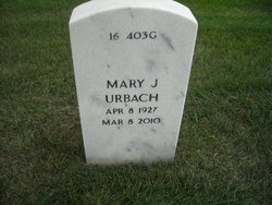 Mary Jane <I>Schwab</I> Urbach 