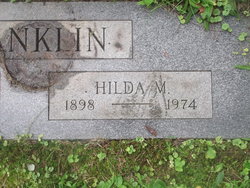 Hilda May <I>Allen</I> Franklin 