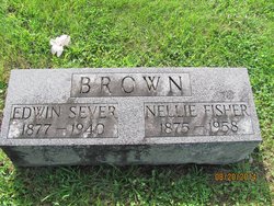 Laura Ellen “Nellie” <I>Fisher</I> Brown 