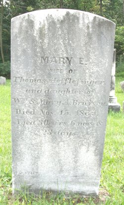 Mary E. <I>Brickley</I> Hefflefinger 