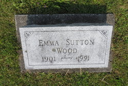 Emma <I>Sutton</I> Wood 