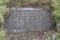 Florence Ellen <I>Grover</I> Anderson 