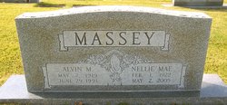 Nellie Mae <I>Speakman</I> Massey 