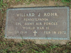 Willard Joseph Rohr 