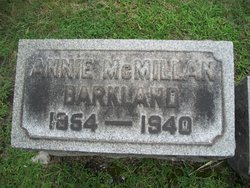 Annie Primrose <I>McMillan</I> Barkland 
