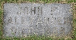 John F Alexander 