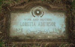 Loretta <I>Lawson</I> Adkinson 