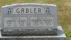 Clarence Kistler Gabler 