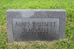 Agnes <I>Whitsett</I> Blackwell 