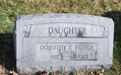 Dorothy E. <I>Weber</I> Fisher 