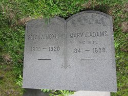 Mary J. <I>Adams</I> Moxley 