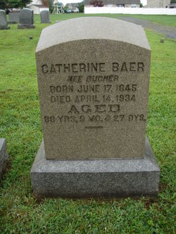 Catherine <I>Bucher</I> Baer 