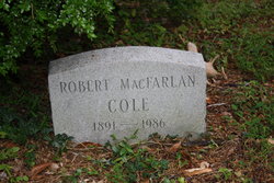 Dr. Robert MacFarlan Cole 
