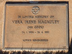 Vera Irene <I>Cook</I> Macauley 