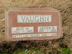 Bert W Vaughn 