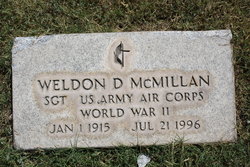 Weldon Dale “Bud” McMillan 