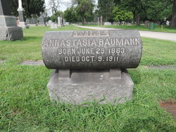 Anastasia “Anna” <I>Whitty</I> Baumann 