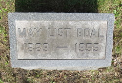 May Ann <I>List</I> Boal 