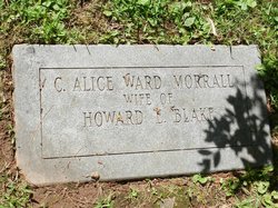 Clara Alice “Alice” <I>Ward</I> Blake 