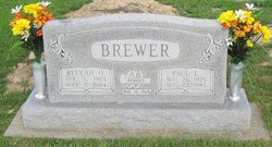 Beulah O <I>Schwartz</I> Brewer 