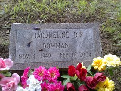 Jacqueline D Bowman 
