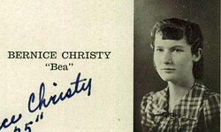 Bernice <I>Christy</I> Denham 
