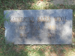 Katherine Edna <I>Bates</I> Wroe 