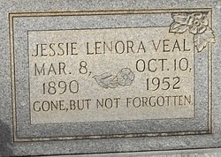 Jessie Lenora <I>Veal</I> Dyer 