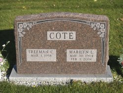 Marilyn Louise <I>Strout</I> Cote 
