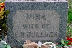 Nina <I>Rodenbough</I> Bullock 