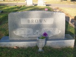 Bertha Elizabeth <I>Hill</I> Brown 
