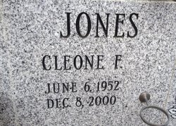 Cleone Fay <I>Jones</I> Jones 