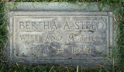 Bertha Arbell <I>Seaman</I> Steed 