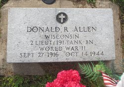 2LT Donald R Allen 