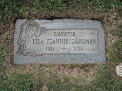 Lila Jean <I>White</I> Dahlman 