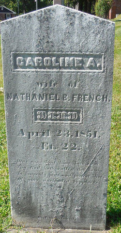 Caroline A. <I>Newhall</I> French 